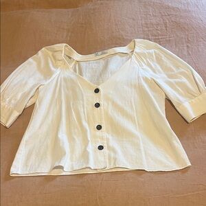 Zara Button Up Blouse